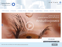 Tablet Screenshot of icoftalmologia.es